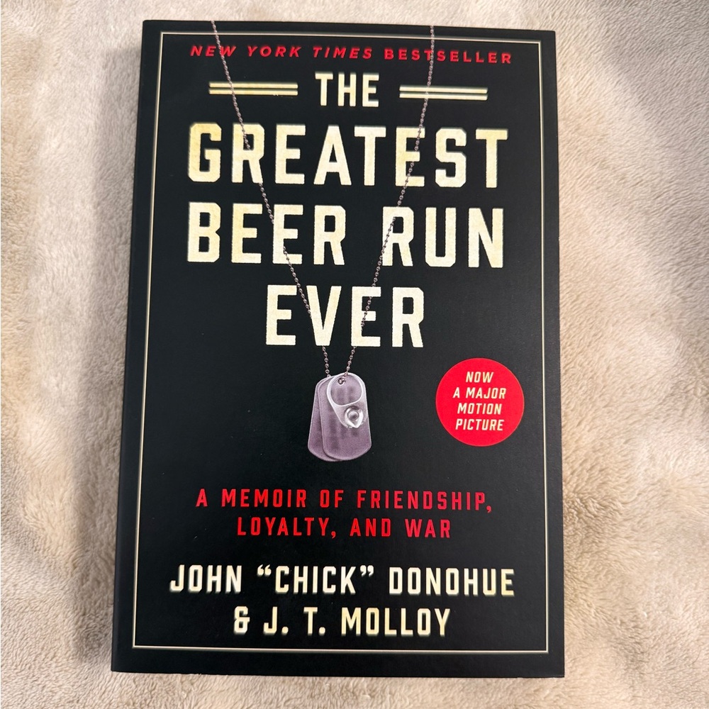 The Greatest Beer Run Ever - Paperback Book (Black, Red, White)